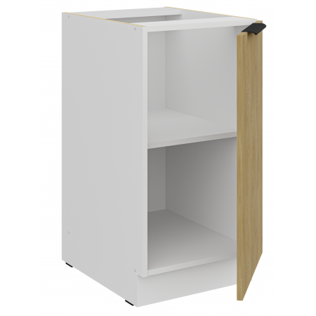 Szafka dolna 40 cm CREMA dąb cremona / biały mat 40 D 1F BB